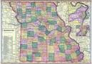 Missouri State Map, Randolph County 1910